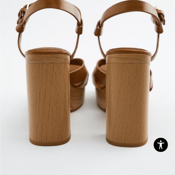 ZARA Heel Sandals - Picture 6 of 10